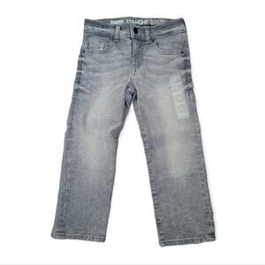 Gymboree adjustable waist gray straight jeans Size 4
